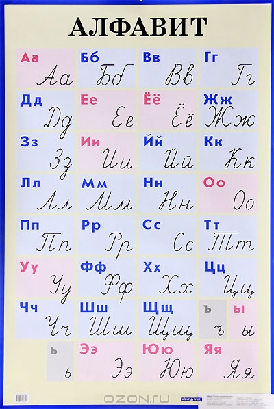 алфавит